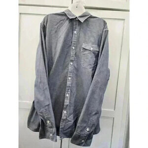 Levi’s Modern Fit Shirt Mens Size XXL Light Blue Button Up Long Sleeve